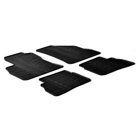 ΜΑΡΚΕ ΠΑΤΑΚΙΑ ΣΕ ΣΚΑΦΗ ΛΑΣΤΙΧΟ ΓΙΑ FIAT DOBLO 5D 01/2010-05/2020 / OPEL COMBO TOUR 04/2012-17/2012 SUMISURA ΣΕ ΜΑΥΡΟ ΧΡΩΜΑ ME ΚΟΥΜΠΩΜΑΤΑ LAMPA - 4 ΤΕΜ. Auto Moto Tyres 