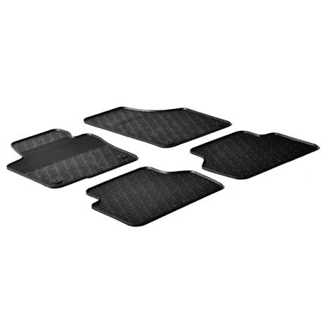 ΜΑΡΚΕ ΠΑΤΑΚΙΑ ΣΕ ΣΚΑΦΗ ΛΑΣΤΙΧΟ ΓΙΑ VOLKSWAGEN TIGUAN 10/2007-2016 SUMISURA ΣΕ ΜΑΥΡΟ ΧΡΩΜΑ ME ΚΟΥΜΠΩΜΑΤΑ LAMPA - 4 ΤΕΜ. Auto Moto Tyres 