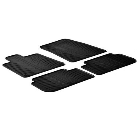 ΜΑΡΚΕ ΠΑΤΑΚΙΑ ΣΕ ΣΚΑΦΗ ΛΑΣΤΙΧΟ ΓΙΑ PEUGEOT 407 01/2004-2011 SUMISURA ΣΕ ΜΑΥΡΟ ΧΡΩΜΑ ME ΚΟΥΜΠΩΜΑΤΑ LAMPA - 4 ΤΕΜ. Auto Moto Tyres 