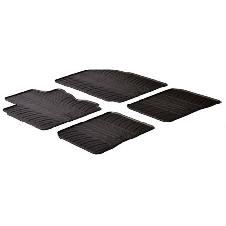 ΜΑΡΚΕ ΠΑΤΑΚΙΑ ΣΕ ΣΚΑΦΗ ΛΑΣΤΙΧΟ ΓΙΑ NISSAN NOTE 03/2006-2013 SUMISURA ΣΕ ΜΑΥΡΟ ΧΡΩΜΑ ΧΩΡΙΣ ΚΟΥΜΠΩΜΑΤΑ LAMPA - 4 ΤΕΜ. Auto Moto Tyres 