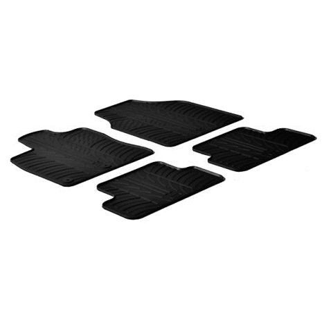 ΜΑΡΚΕ ΠΑΤΑΚΙΑ ΣΕ ΣΚΑΦΗ ΛΑΣΤΙΧΟ ΓΙΑ NISSAN QASHQAI 02/2007+ / QASHQAI +2 2008-2014 SUMISURA ΣΕ ΜΑΥΡΟ ΧΡΩΜΑ ME ΚΟΥΜΠΩΜΑΤΑ LAMPA - 4 ΤΕΜ. Auto Moto Tyres 