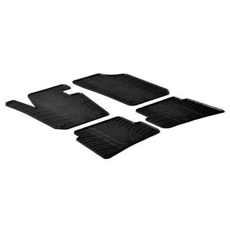 ΜΑΡΚΕ ΠΑΤΑΚΙΑ ΣΕ ΣΚΑΦΗ ΛΑΣΤΙΧΟ ΓΙΑ SEAT IBIZA 06/2008-2017 SUMISURA ΣΕ ΜΑΥΡΟ ΧΡΩΜΑ ME ΚΟΥΜΠΩΜΑΤΑ LAMPA - 4 ΤΕΜ. Auto Moto Tyres 