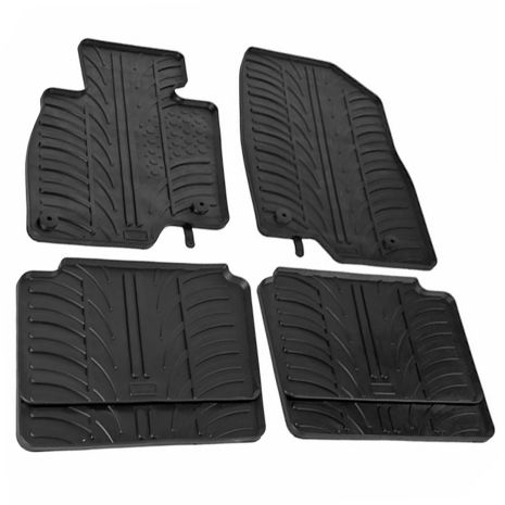 ΜΑΡΚΕ ΠΑΤΑΚΙΑ ΣΕ ΣΚΑΦΗ ΛΑΣΤΙΧΟ ΓΙΑ MAZDA 6 4D / WAGON 01/2013+ SUMISURA ΣΕ ΜΑΥΡΟ ΧΡΩΜΑ ME ΚΟΥΜΠΩΜΑΤΑ LAMPA - 4 ΤΕΜ. Auto Moto Tyres 