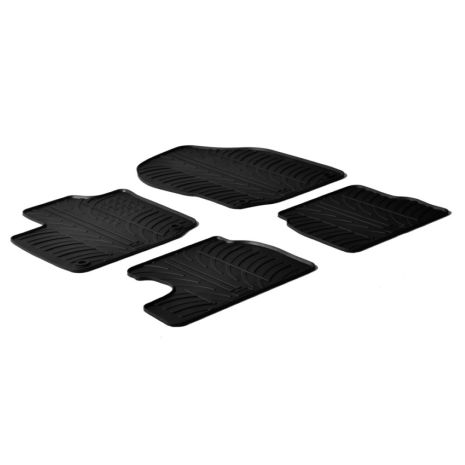 ΜΑΡΚΕ ΠΑΤΑΚΙΑ SUMISURA ΛΑΣΤΙΧΟ ΓΙΑ  HONDA CIVIC 5D 02/2012-02/2017 / CIVIC TOURER 04/2014-04/2018 ΣΕ ΜΑΥΡΟ ΧΡΩΜΑ ME ΚΟΥΜΠΩΜΑΤΑ LAMPA - 4 ΤΕΜ. Auto Moto Tyres 