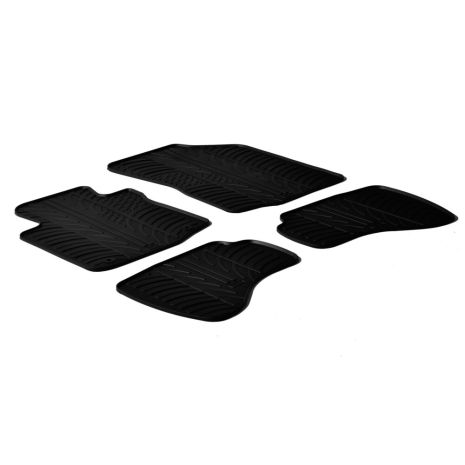 ΜΑΡΚΕ ΠΑΤΑΚΙΑ ΣΕ ΣΚΑΦΗ ΛΑΣΤΙΧΟ ΓΙΑ CITROEN C1 05/2005-05/2014 / PEUGEOT 107 05/2005-12/2014 / TOYOTA AYGO 05/2005-05/2014 SUMISURA ΣΕ ΜΑΥΡΟ ΧΡΩΜΑ ME ΚΟΥΜΠΩΜΑΤΑ LAMPA - 4 ΤΕΜ. Auto Moto Tyres 