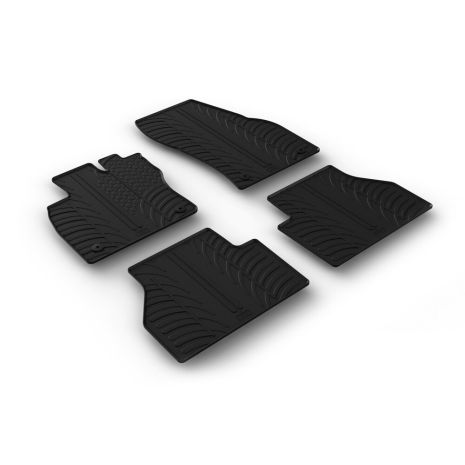 ΜΑΡΚΕ ΠΑΤΑΚΙΑ ΣΕ ΣΚΑΦΗ ΛΑΣΤΙΧΟ ΓΙΑ VW CADDY LIFE 01/2021+ SUMISURA ΣΕ ΜΑΥΡΟ ΧΡΩΜΑ ME ΚΟΥΜΠΩΜΑΤΑ LAMPA - 4 ΤΕΜ. Auto Moto Tyres 