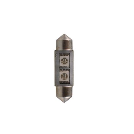 ΛΑΜΠΑΚΙΑ ΠΛΑΦΟΝΙΕΡΑΣ C5W 12V SV8.5 36mm 2xSMD5050 LED ΜΠΛΕ CAN-BUS M-TECH - 1 τεμ. Auto Moto Tyres 