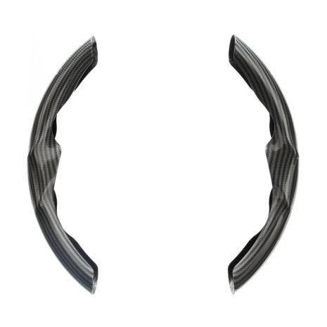 ΠΡΟΣΤΑΤΕΥΤΙΚΑ ΚΑΛΥΜΜΑΤΑ ΤΙΜΟΝΙΟΥ CARBON LOOK ΜΑΥΡΟ ΧΡΩΜΑ GRIPS LAMPA - 2 τεμ. Auto Moto Tyres 