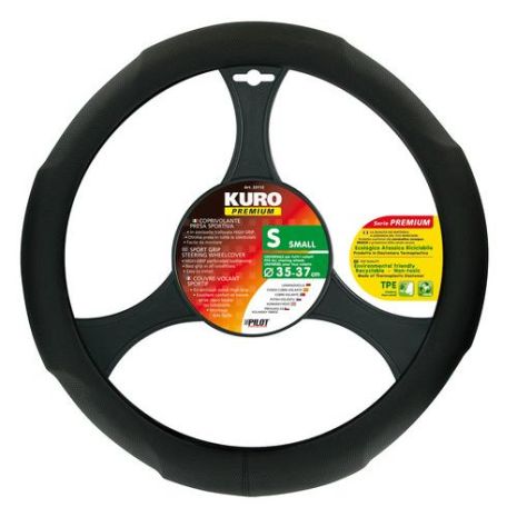 ΚΑΛΥΜΜΑ ΤΙΜΟΝΙΟΥ KURO ΜΑΥΡΟ ΧΡΩΜΑ ΜΕ ΕΡΓΟΝΟΜΙΚΗ ΛΑΒΗ ΑΟΣΜΟ ΟΙΚΟΛΟΓΙΚΟ/ ΜΗ ΤΟΞΙΚΟ/ ΑΝΑΚΥΚΛΩΣΙΜΟ ΥΛΙΚΟ Auto Moto Tyres 