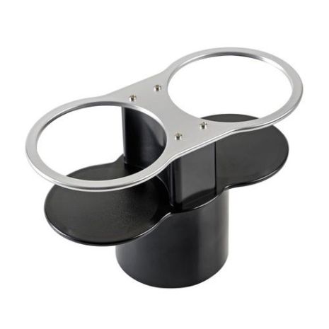 ΠΟΤΗΡΟΘΗΚΗ ΔΙΠΛΗ TWIN-HOLDER - ΘΗΚΕΣ 68 mm (ΜΕ ΒΑΣΗ 65 mm) ΤΑΦ ΠΟΤΗΡΟΘΗΚΗΣ Auto Moto Tyres 