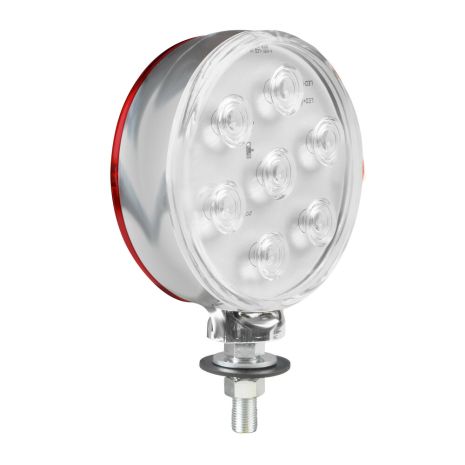 ΦΩΣ ΘΕΣΕΩΣ / ΒΟΗΘΗΤΙΚΟ ΦΩΣ ΦΟΡΤΗΓΟΥ 24V 14LED ΚΟΚΚΙΝΟ/ΛΕΥΚΟ 2ΧΡΗΣΕΩΝ LOKI-LED 105x115mm 1ΤΕΜ. Auto Moto Tyres 