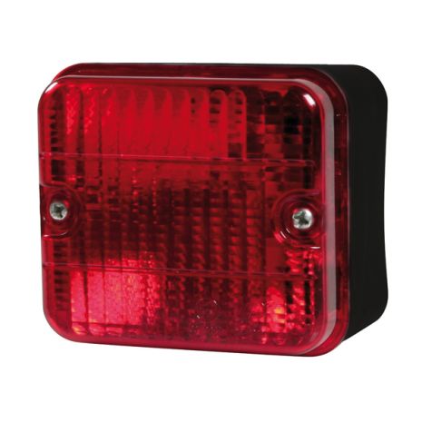 ΦΑΝΑΡΙ 12V - STOP ΚΑΙ ΟΜΙΧΛΗΣ - ΓΙΑ ΤΡΕΙΛΕΡ (ΚΟΚΚΙΝΟ - 70 Χ 80 Χ 50mm) - 1ΤΕΜ. Auto Moto Tyres 