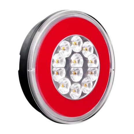 ΦΩΣ ΦΟΡΤΗΓΟΥ ΠΙΣΩ 12/24V O-LED 29LED 2ΧΡΗΣΕΩΝ ΣΤΡΟΓΓΥΛΟ 140mm 1ΤΕΜ. Auto Moto Tyres 