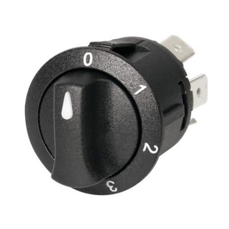 ΔΙΑΚΟΠΤΗΣ 4 ΘΕΣΕΩΝ 12/24V 10A ΣΤΡΟΓΓΥΛΟΣ 23mm Auto Moto Tyres 