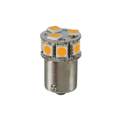 P21W 24/32V Ba15s 50lm 10xSMDx1CHIP LED CAN-BUS (ΦΟΥΝΤΟΥΚΙ) ΠΟΡΤΟΚΑΛΙ ΔΙΑΘΛΑΣΗΣ ΣΑΚΟΥΛΑ LAMPA - 20 TEM. Auto Moto Tyres 