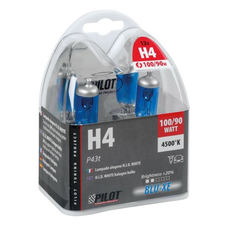 H4 BLU-XE  12V/100-90W 92mm 4.500Κ Auto Moto Tyres 