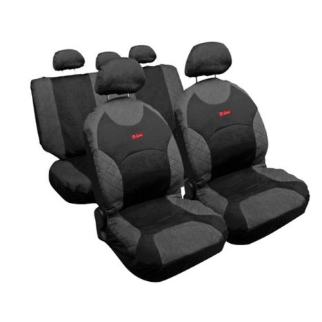ΚΑΛΥΜΜΑΤΑ ΚΑΘΙΣΜΑΤΩΝ "DRIVE-JEANS" ΣΕΤ - ΓΚΡΙ Auto Moto Tyres 