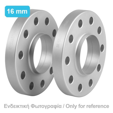ΑΠΟΣΤΑΤΕΣ ΠΡΟΣΘΗΚΕΣ ΤΡΟΧΩΝ 16 mm A21 ΚΑΡΕ 5 X 108 mm ΚΕΝΤΡΟ 65,1 mm ΔΙΑΜΕΤΡΟΣ 12 mm ΓΙΑ CITROEN / PEUGEOT - 2 ΤΕΜ. Auto Moto Tyres 
