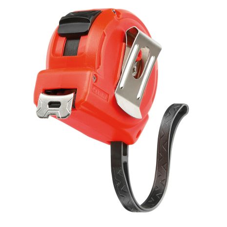 ΜΕΤΡΟΤΑΙΝΙΑ ΑΥΤΟΜΑΤΗ COMPACT 5m x16mm ΚΟΚΚΙΝΗ ΜΕ ΚΛΙΠ ΖΩΝΗΣ LAMPA - 1 ΤΕΜ. Auto Moto Tyres 