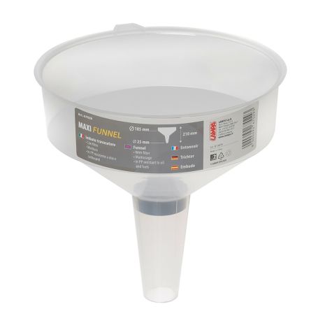 ΧΩΝΙ ΜΕ ΦΙΛΤΡΟ MAXI FUNNEL ΓΙΑ ΛΑΔΙ ΚΙΝΗΤΗΡΑ ΔΙΑΜΕΤΡΟΥ 185mm ΥΨΟΥΣ 210 ΚΑΙ ΔΙΑΜΕΤΡΟΥ ΣΤΟΜΙΟΥ 25mm Auto Moto Tyres 
