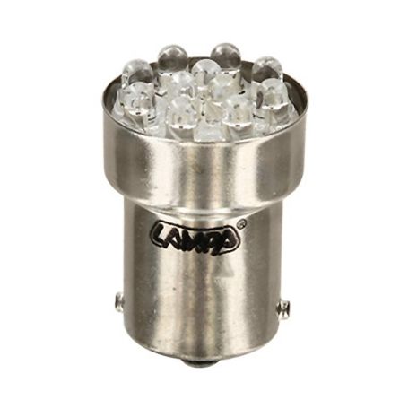 ΛΑΜΠΑ ΜΟΝΟΠΟΛΙΚΗ 11LED ΚΟΚΚΙΝΟ ΧΡΩΜΑ 12V Auto Moto Tyres 