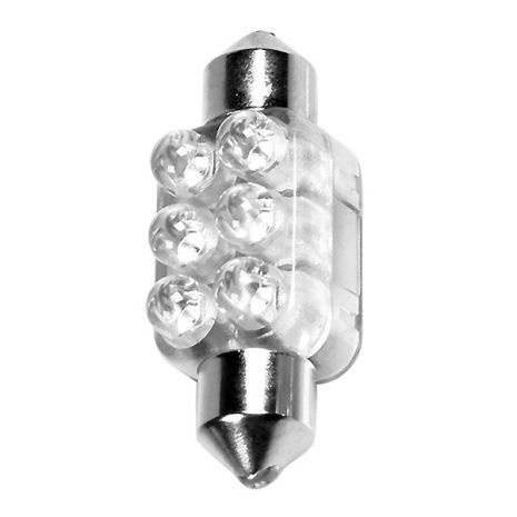 ΛΑΜΠΑΚΙ ΠΛΑΦΟΝΙΕΡΑΣ 6 LED 13x35mm Auto Moto Tyres 
