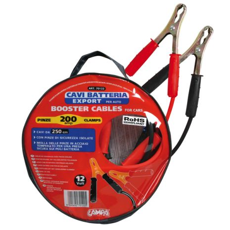 ΚΑΛΩΔΙΑ ΦΟΡΤΙΣΗΣ 200A 12V Auto Moto Tyres 