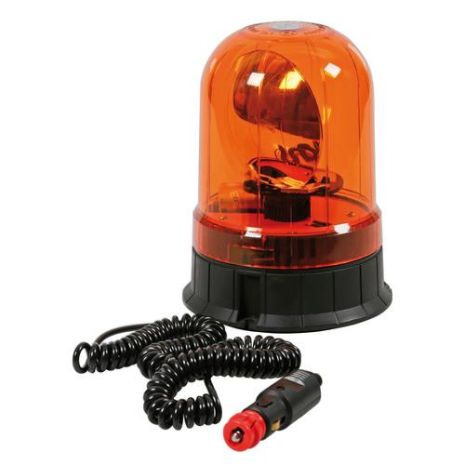 Φάρος RH-2 12V/24V Μαγνητικός με φις αναπτήρα Πορτοκαλί 130x195mm Auto Moto Tyres 