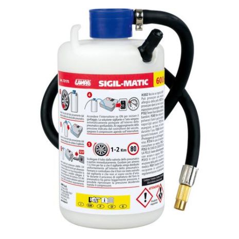 ΥΓΡΟ ΕΠΙΣΚΕΥΗΣ SIGIL-MATIC 600ml (ΓΙΑ ΚΙΤ 7217.0+7217.1) Auto Moto Tyres 