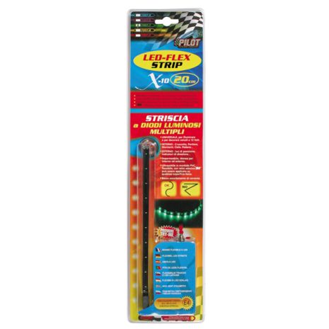 ΤΑΙΝΙΑ ΜΕ 10 LED ΕΥΚΑΜΠΤΗ FLEX STRIP 20 CM 12V ΜΩΒ 1ΤΕΜ Auto Moto Tyres 