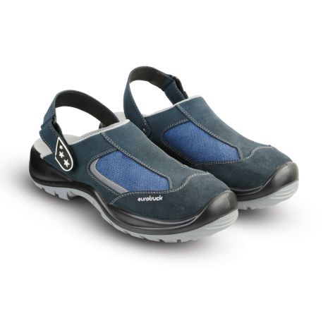 ΠΑΠΟΥΤΣΙΑ ΕΡΓΑΣΙΑΣ ΣΑΜΠΟ (SABOT) EUROTRUCK SHARK JEANS Νο41 LAMPA Auto Moto Tyres 