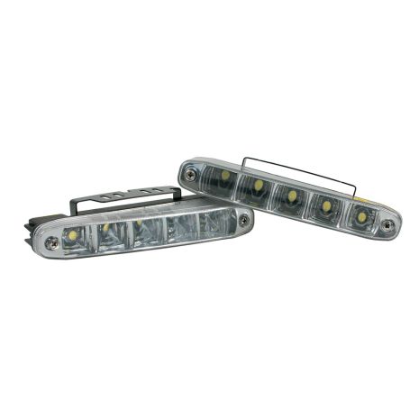 ΠΡΟΒΟΛΕΙΣ LED DAYLINE L5 12/24V 5LED Auto Moto Tyres 