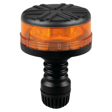 ΦΑΡΟΣ ΠΕΡΙΣΤΡΕΦΟΜΕΝΟΣ 8LED RL-15 9-32V 3 ΛΕΙΤΟΥΡΓΙΩΝ ΒΙΔΩΤΟΣ ΕΛΑΣΤΙΚΟΣ ΠΟΡΤΟΚΑΛΙ 145x105mm Auto Moto Tyres 