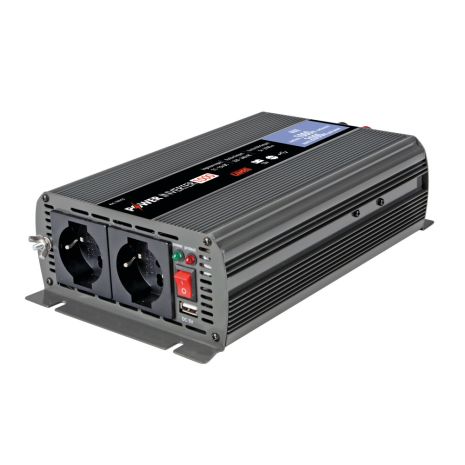 INVERTER 12>220-240V max1000W-peak2000W - 1 τεμ. Auto Moto Tyres 