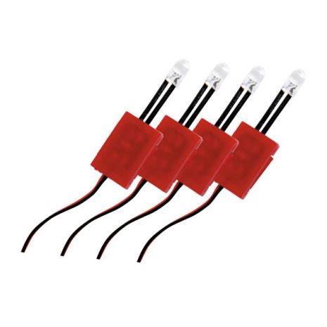 ΦΙΣ ΜΕ 4LED 12V 5mm Auto Moto Tyres 
