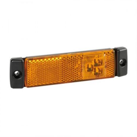ΦΩΣ ΘΕΣΕΩΣ ΦΟΡΤΗΓΟΥ 24V 3LED ΠΟΡΤΟΚΑΛΙ 130x30mm 1ΤΕΜ. Auto Moto Tyres 