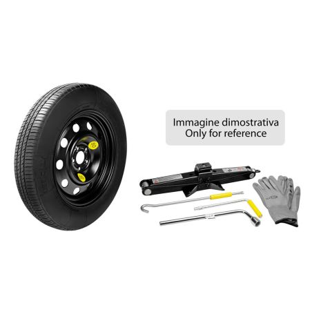 ΡΕΖΕΡΒΑ ΑΛΟΥΜΙΝΙΟΥ 155/85-18  ΚΑΡΕ 5x108 ΚΕΝΤΡΟ 63,4mm NO STOP ΚΙΤ ΜΕ ΓΡΥΛΟ+ΜΠΟΥΛΟΝΟΚΛΕΙΔΟ+ΤΣΑΝΤΑ LAMPA - 1ΤΕΜ Auto Moto Tyres 