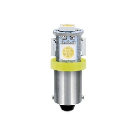 T4W BA9s 24/28V 5SMDx1CHIP LED 30lm ΠΟΡΤΟΚΑΛΙ ΚΟΥΤΙ LAMPA - 20 ΤΕΜ. Auto Moto Tyres 