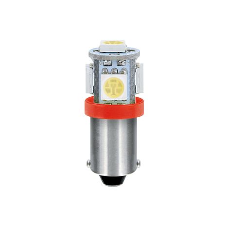 T4W BA9s 24/28V 5SMDx1CHIP LED 35lm ΚΟΚΚΙΝΟ ΚΟΥΤΙ LAMPA - 20 ΤΕΜ. Auto Moto Tyres 