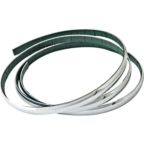TRIM ΑΥΤΟΚΟΛΛΗΤΟ ΧΡΩΜΙΟΥ 12mm X 2m  LAMPA Auto Moto Tyres 