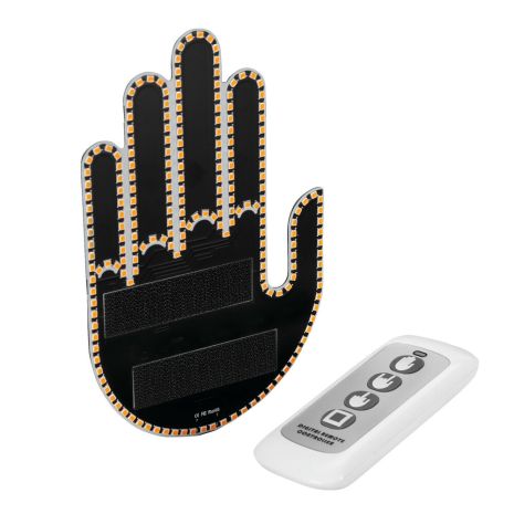 ΔΙΑΚΟΣΜΗΤΙΚΟ ΠΑΝΕΛ ΧΕΙΡΟΝΟΜΙΕΣ LED HAND GESTURES 203 LED SMD ΜΕ ΤΗΛΕΧΕΙΡΙΣΤΗΡΙΟ 150x98mm LAMPA - 1 ΤΕΜ. Auto Moto Tyres 