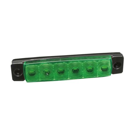 ΦΩΣ ΟΓΚΟΥ 9>32V 6 LED ΠΡΑΣΙΝΟ ΧΡΩΜΑ 95,6x19,8mm ΜΕ ΕΓΚΡΙΣΗ ΤΥΠΟΥ E148 LAMPA -  1 Τεμ. Auto Moto Tyres 