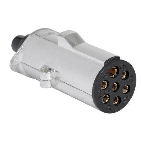 ΠΡΙΖΑ ΚΟΤΣΑΔΟΡΟΥ ΜΕΤΑΛΛΙΚΗ ΜΑΥΡΗ 24N 24V 7ΦΙΣ ISO 1185 ΘΗΛΥΚΗ Auto Moto Tyres 