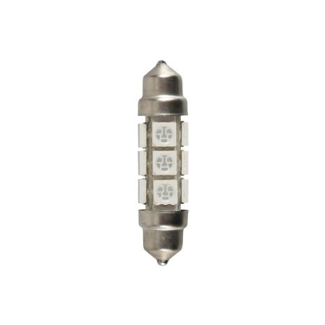 ΛΑΜΠΑΚΙ ΠΛΑΦΟΝΙΕΡΑΣ 24/28V 11x43mm 60lm 12xSMD LED ΠΟΡΤΟΚΑΛΙ ΔΙΠΛΗΣ ΠΟΛΙΚΟΤΗΤΑΣ LAMPA - 20 ΤΕΜ. Auto Moto Tyres 