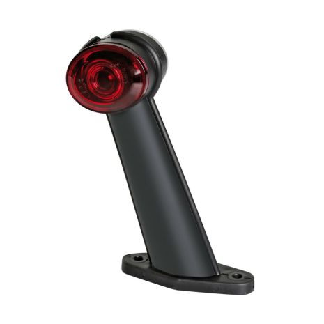 ΦΩΣ ΟΓΚΟΥ ΦΟΡΤΗΓΟΥ ΔΙΠΛΗΣ ΟΨΗΣ  ΜΕ 2 LED 24V ΓΙΑ ΔΕΞΙΑ ΠΛΕΥΡΑ ΛΕΥΚΟ/ΚΟΚΚΙΝΟ ΜΕ ΣΤΑΘΕΡΟ ΒΡΑΧΙΟΝΑ 60 ΜΟΙΡΩΝ ILUMIA UNIVERSAL -1ΤΕΜ. Auto Moto Tyres 
