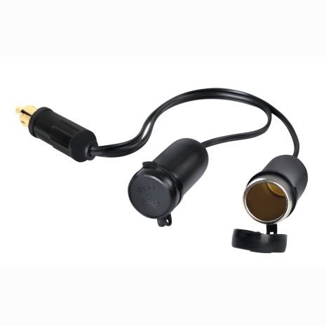ΑΝΤΑΠΤΟΡΑΣ ΑΝΑΠΤΗΡΑ ΔΙΠΛΟΣ AD-2 12/24V 15A ΜΕ ΚΑΛΩΔΙΟ 20cm Auto Moto Tyres 