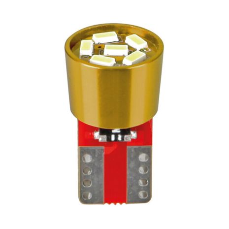 T10 W5W 24V W2,1x9,5d 24lm 6SMD LED ΠΟΡΤΟΚΑΛΙ (ΚΑΡΦΩΤΟ-ΔΙΠΛΗΣ ΠΟΛΙΚΟΤΗΤΑΣ CAN-BUS) 2ΤΕΜ. Auto Moto Tyres 