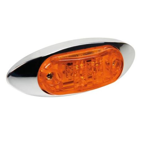 ΦΩΣ ΦΟΡΤΗΓΟΥ 2LED ΠΟΡΤΟΚΑΛΙ 24V 100mm Auto Moto Tyres 