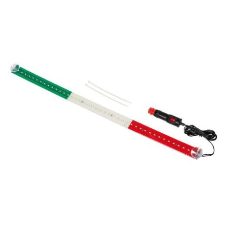 ΣΗΜΑΙΑ ΙΤΑΛΙΑ ΦΩΤΙΖΟΜΕΝΗ 42LED 60cm 24V Auto Moto Tyres 