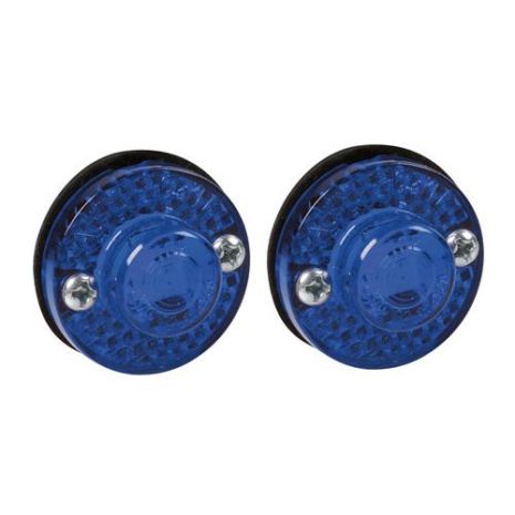 Φώτα Ογκου Φορτηγού 24V 1 Led 2τεμ Μπλε B-1 Auto Moto Tyres 